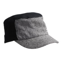 Kangol Micro Tweed Army Hat (For Men) in Black - Closeouts