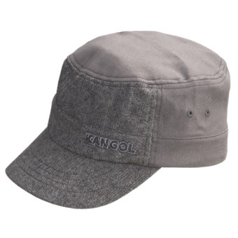 Kangol Speckled Army Cap (For Men) in Black