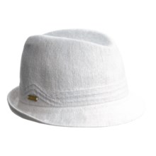 Kangol Spiral Knit Duke Hat - Merino Wool Blend (For Men) in White - Closeouts