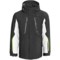 Karbon Apollo Jacket - Waterproof, Insulated (For Men) in Black/Arctic White/Lime
