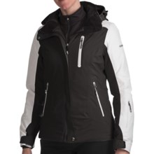 Karbon Opal Ski Jacket - Waterproof, Insulated (For Women) in Black/Arctic White - Closeouts