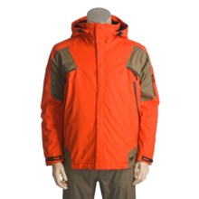 Karbon Stealth Ski Jacket - Waterproof, Insulated (For Men) in Flame/Cement - Closeouts