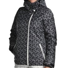 Karbon Taurus Jacket - Waterproof, Insulated (For Women) in Black Flower - Closeouts