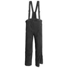 Karbon Zeus Soft Shell Ski Pants - Insulated, Removable Suspenders (For Men) in Black - Closeouts