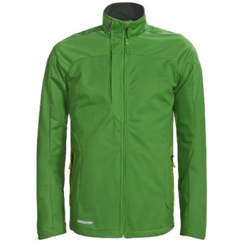 Karhu Delta Jacket - Soft Shell (For Men) in Green/Black
