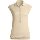 Karoo Polo Shirt - Cashmere, Sleeveless (For Women)