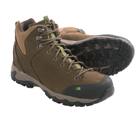 karrimor mens mendip 3 weathertite hiking boots tan nubuck