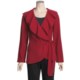 Katherine Barclay Boiled Wool Jacket - Wrap Front (For Women)