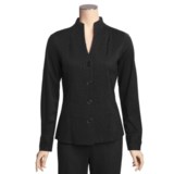 Katherine Barclay Pintuck Shirt - Stretch Cotton, Long Sleeve (For Women)
