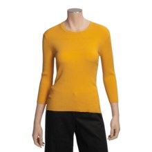 Katherine Barclay TENCEL®-Rich Shirt - 3/4 Sleeve (For Women) in Curry - Closeouts