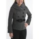 Katherine Barclay Wool Belted Pea Coat - Bell Sleeve (For Women)