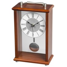 Kathy Ireland Charlotte Heights Mantle Clock in Cherry - Closeouts