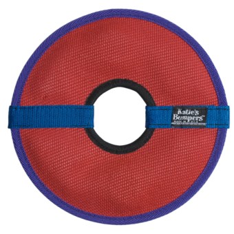 Katie's Bumpers Frequent Flyer Fetch Toy - Circle in Red