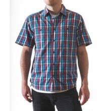 Kavu Big Joe Shirt - Short Sleeve (For Men) in Nautical Blue - Closeouts