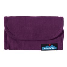 Kavu Big Spender Wallet in Plum - Closeouts