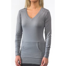 Kavu Dahlia Shirt - Stretch TENCEL®, Long Sleeve (For Women) in Gray - Closeouts