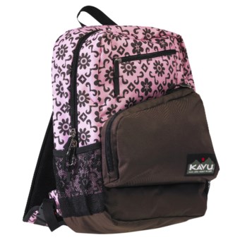 Kavu Freeman Backpack - Cross Strap in Powder Pink