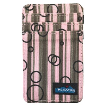 Kavu Magic Wallet in Bubble Stripe
