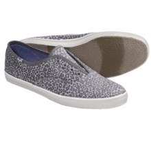 Keds Champion Animal Print Sneakers - Laceless (For Women) in Graphite - Closeouts