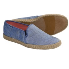 Keds Jute Shoes (For Women) in Blue Metallic - Closeouts
