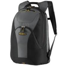 Keen Airport Way Backpack in Black/Dark Shadow - Closeouts