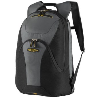 Keen Airport Way Backpack in Black/Dark Shadow