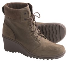 Keen Akita Lace Boots - Nubuck (For Women) in Slate Black - Closeouts