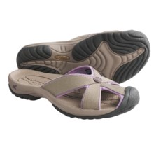 Keen Bali Slide Sandals (For Women) in Brindle/Regal Orchid - Closeouts