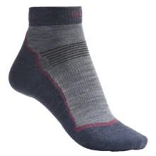 Keen Bellingham Ultralite Socks - 3-Pack, Merino Wool, Quarter-Crew (For Women) in Grey/Rose/Steel Blue - Closeouts