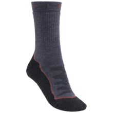 Keen Boulder Canyon Hiking Socks - 3-Pack, Crew, Merino Wool Blend (For Women) in Steel Blue/Charcoal - 2nds