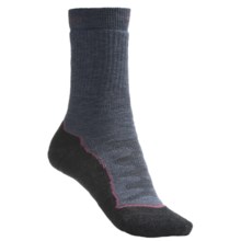 Keen Boulder Canyon Socks - Merino Wool, Midweight, Crew (For Women) in Steel Blue/Charcoal - Closeouts