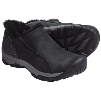 Keen Brighton Slip-On Shoes - Waterproof, Insulated (For Women) in Black