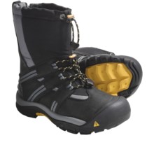 Keen Brixen Winter Boots - Waterproof, Insulated (For Men) in Black/Keen Yellow - Closeouts