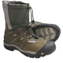 Keen Brixen Winter Boots - Waterproof, Insulated (For Men) in Black Olive/Forest Night - Closeouts