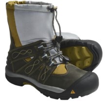 Keen Brixen Winter Boots - Waterproof, Insulated (For Women) in Dark Shadow/Golden Olive - Closeouts