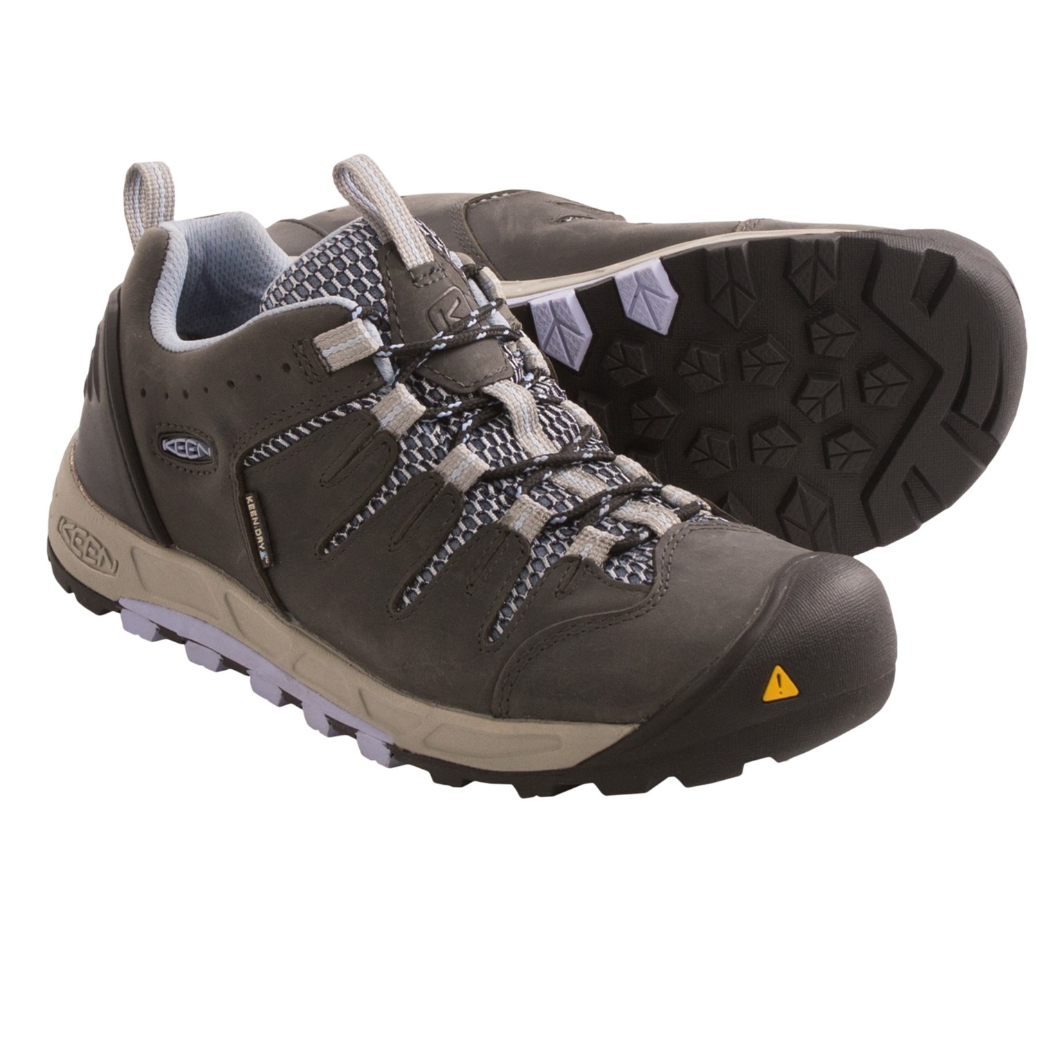 Keen Bryce Hiking Shoes - Waterproof (For Women) in Magnet/Eventide