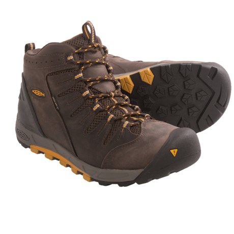 Keen Bryce Mid Hiking Boots - Waterproof, Leather (For Men) in Java ...