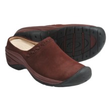 Keen Chambers Clogs - Suede (For Women) in Madder Brown - Closeouts