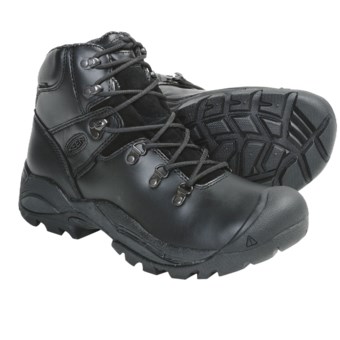 Keen Cleveland Soft Toe Work Boots - Waterproof (For Men) in Night