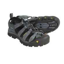Keen Commuter Sport Sandals - Clip-On Bike (For Women) in Medium Grey/Angel Falls - Closeouts