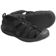 Keen Denver Sandals - Leather (For Men) in Black - Closeouts