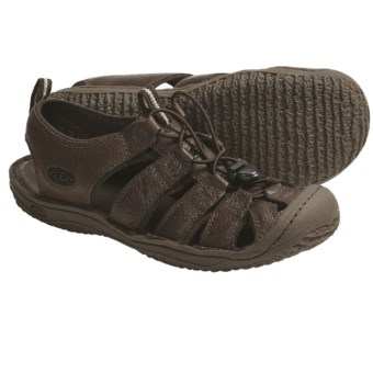 Keen Denver Sandals - Leather (For Men) in Tobacco