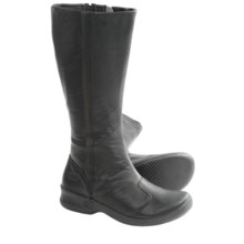 Keen Ferno High Boots - Leather, Waterproof, Side Zip (For Women) in Black - Closeouts