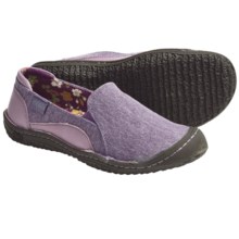 Keen Golden Summer Natural Canvas Shoes - Slip-Ons (For Women) in Purple Sage - Closeouts