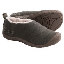 Keen Howser Slipper Shoes - Wool (For Women) in Black/Olive - Closeouts