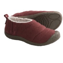 Keen Howser Slipper Shoes - Wool (For Women) in Madder Brown - Closeouts