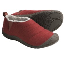 Keen Howser Wool Slipper Shoes (For Men) in Burnt Henna - Closeouts