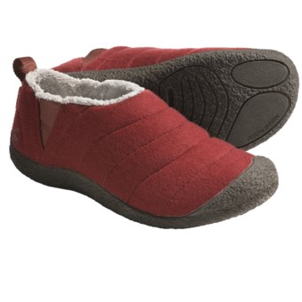 Keen Howser Wool Slipper Shoes (For Men) in Burnt Henna
