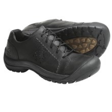 Keen Kaci Lace-Up Shoes - Leather (For Women) in Black - Closeouts