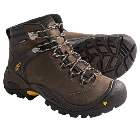 Keen Ketchum Leather Hiking Boots - Waterproof (For Women) in Slate ...